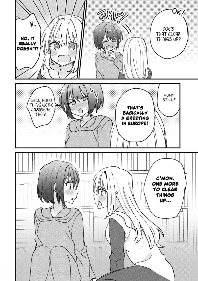 Kao dake yoi Classmate ga Yatara to Guigui Kuru Yuri no Hanashi Chapter 10.3 page 1