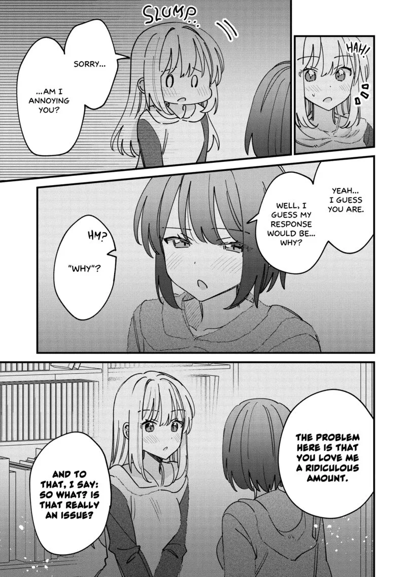 Kao dake yoi Classmate ga Yatara to Guigui Kuru Yuri no Hanashi Chapter 10 page 7