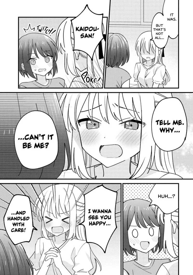 Kao dake yoi Classmate ga Yatara to Guigui Kuru Yuri no Hanashi Chapter 2.1 page 11