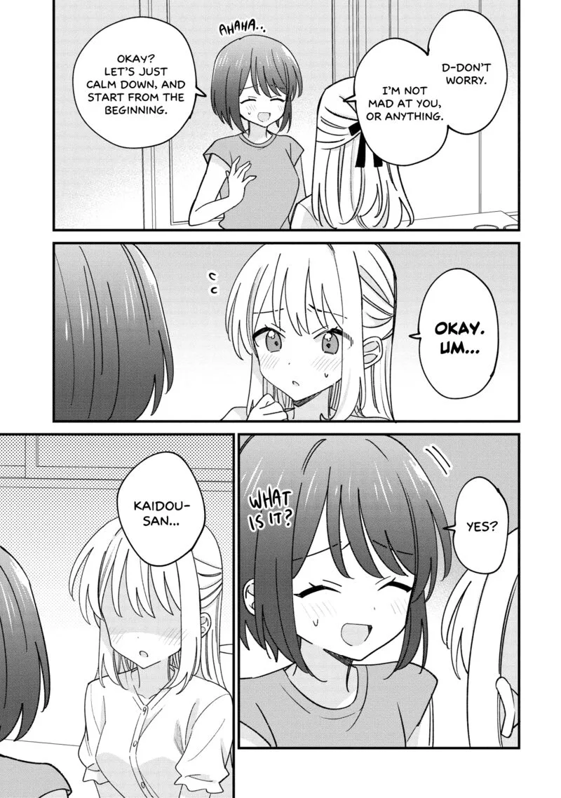 Kao dake yoi Classmate ga Yatara to Guigui Kuru Yuri no Hanashi Chapter 2.1 page 13