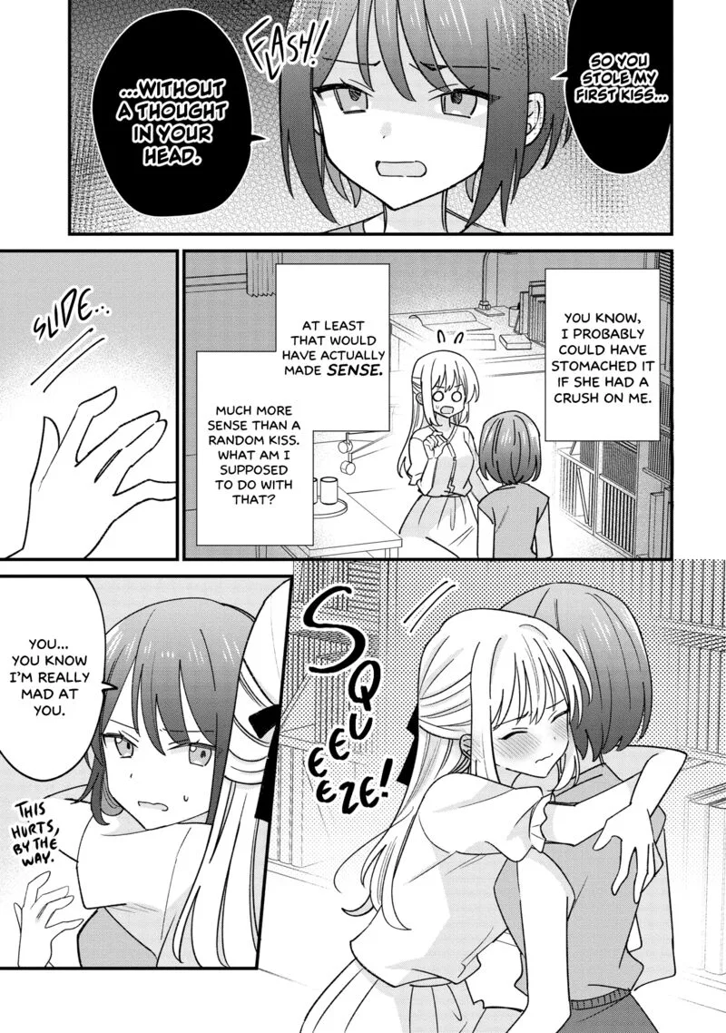 Kao dake yoi Classmate ga Yatara to Guigui Kuru Yuri no Hanashi Chapter 2.1 page 9