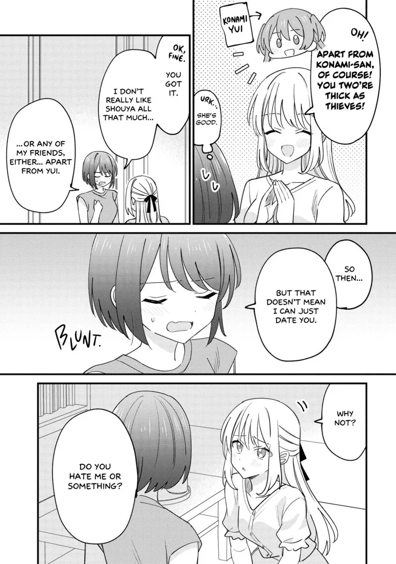 Kao dake yoi Classmate ga Yatara to Guigui Kuru Yuri no Hanashi Chapter 3 page 9