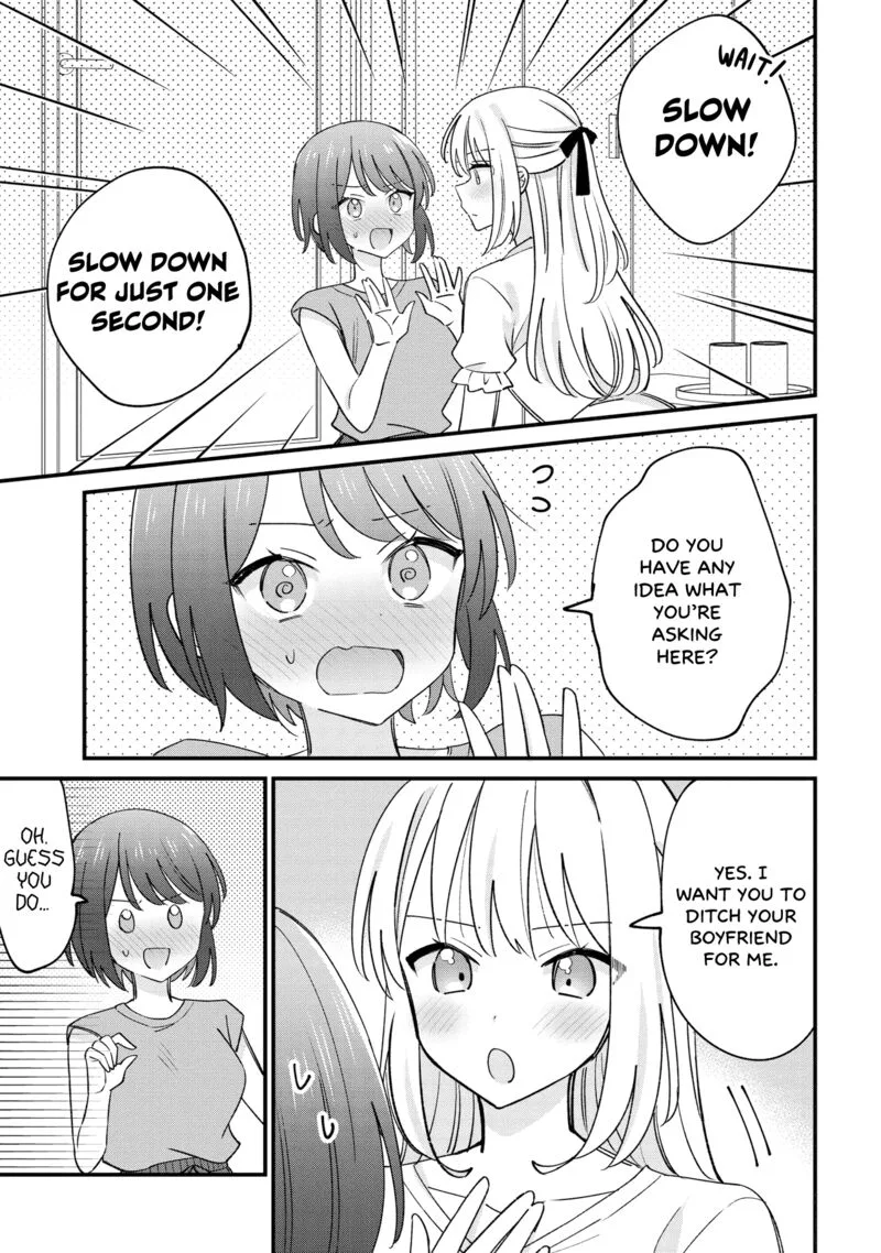 Kao dake yoi Classmate ga Yatara to Guigui Kuru Yuri no Hanashi Chapter 3 page 1