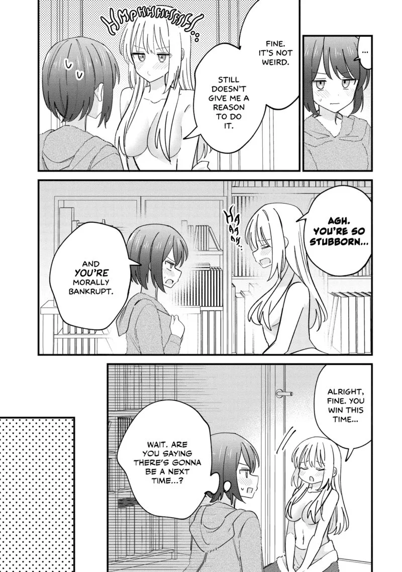 Kao dake yoi Classmate ga Yatara to Guigui Kuru Yuri no Hanashi Chapter 4.1 page 8