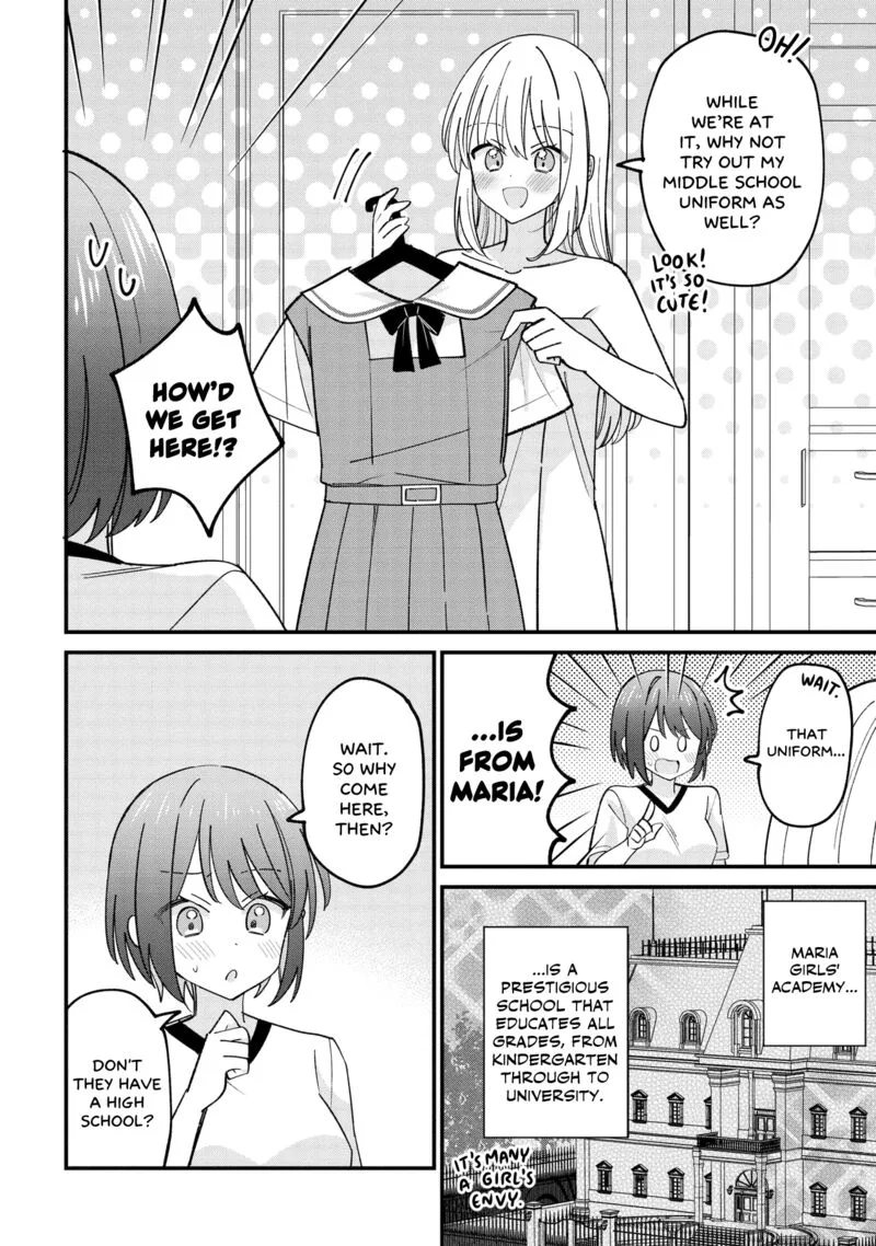 Kao dake yoi Classmate ga Yatara to Guigui Kuru Yuri no Hanashi Chapter 4 page 8