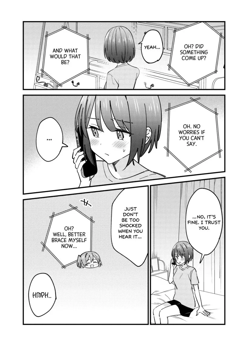 Kao dake yoi Classmate ga Yatara to Guigui Kuru Yuri no Hanashi Chapter 6.1 page 6