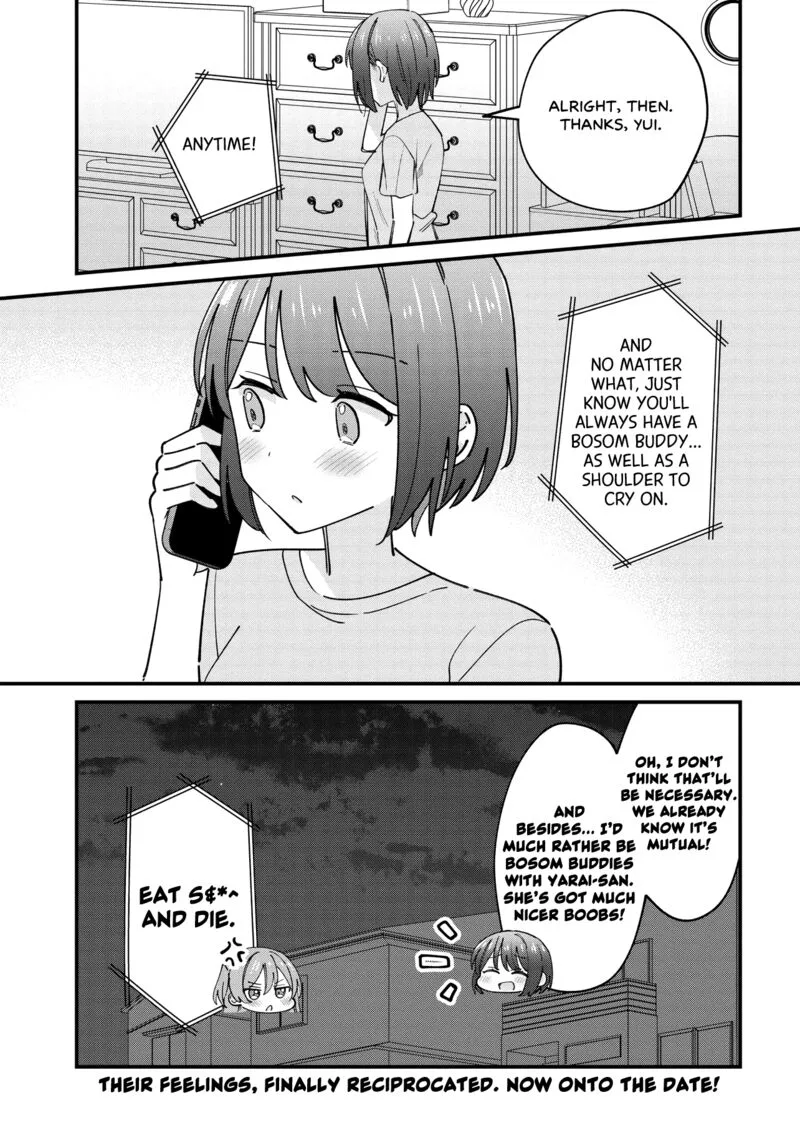 Kao dake yoi Classmate ga Yatara to Guigui Kuru Yuri no Hanashi Chapter 6.1 page 12