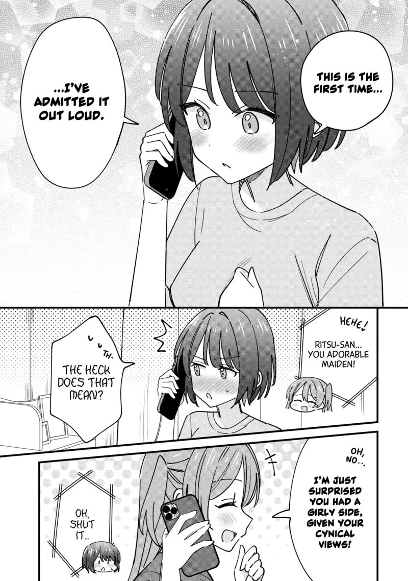 Kao dake yoi Classmate ga Yatara to Guigui Kuru Yuri no Hanashi Chapter 6.1 page 8