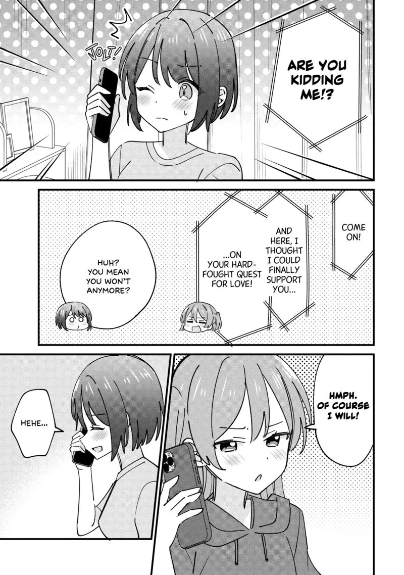 Kao dake yoi Classmate ga Yatara to Guigui Kuru Yuri no Hanashi Chapter 6.1 page 10