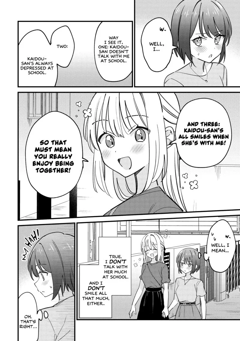 Kao dake yoi Classmate ga Yatara to Guigui Kuru Yuri no Hanashi Chapter 6 page 9
