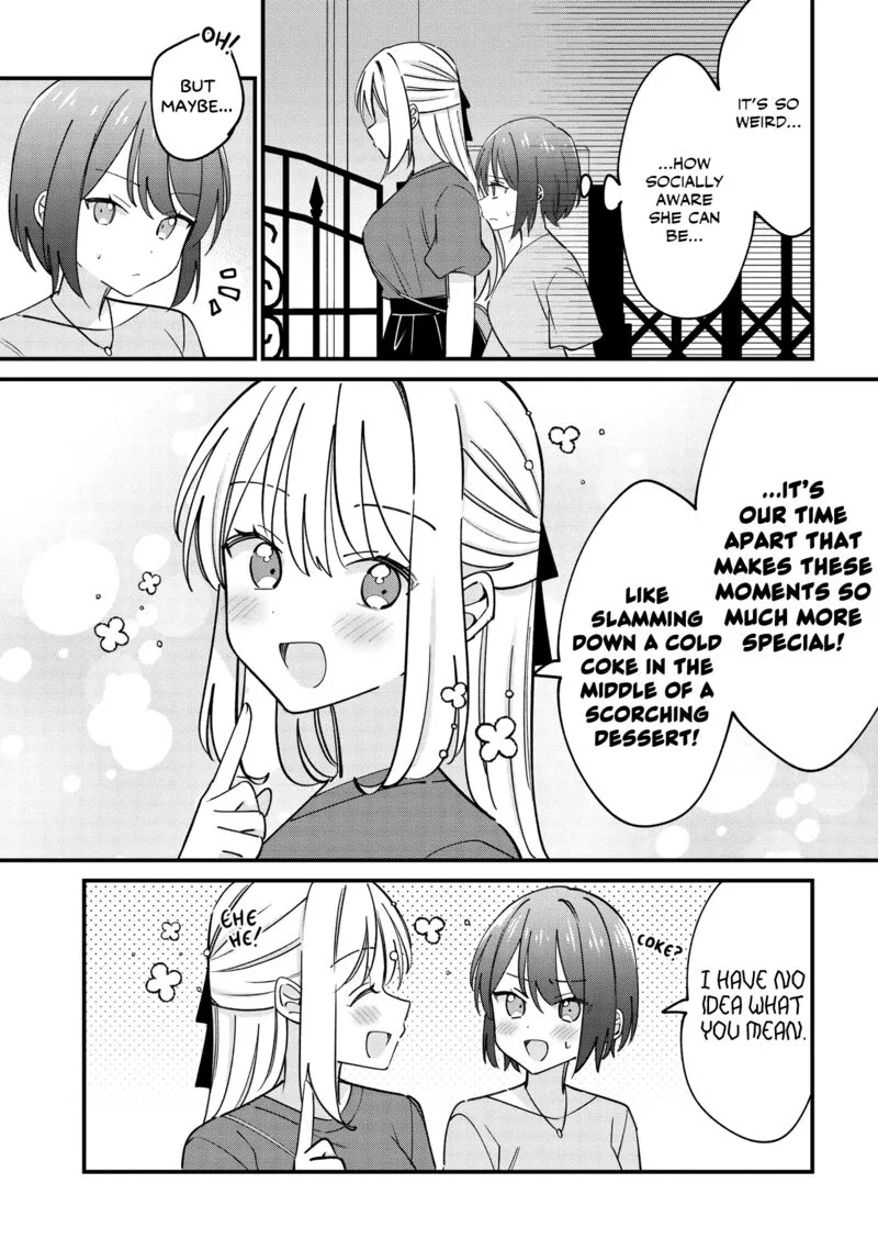 Kao dake yoi Classmate ga Yatara to Guigui Kuru Yuri no Hanashi Chapter 6 page 12