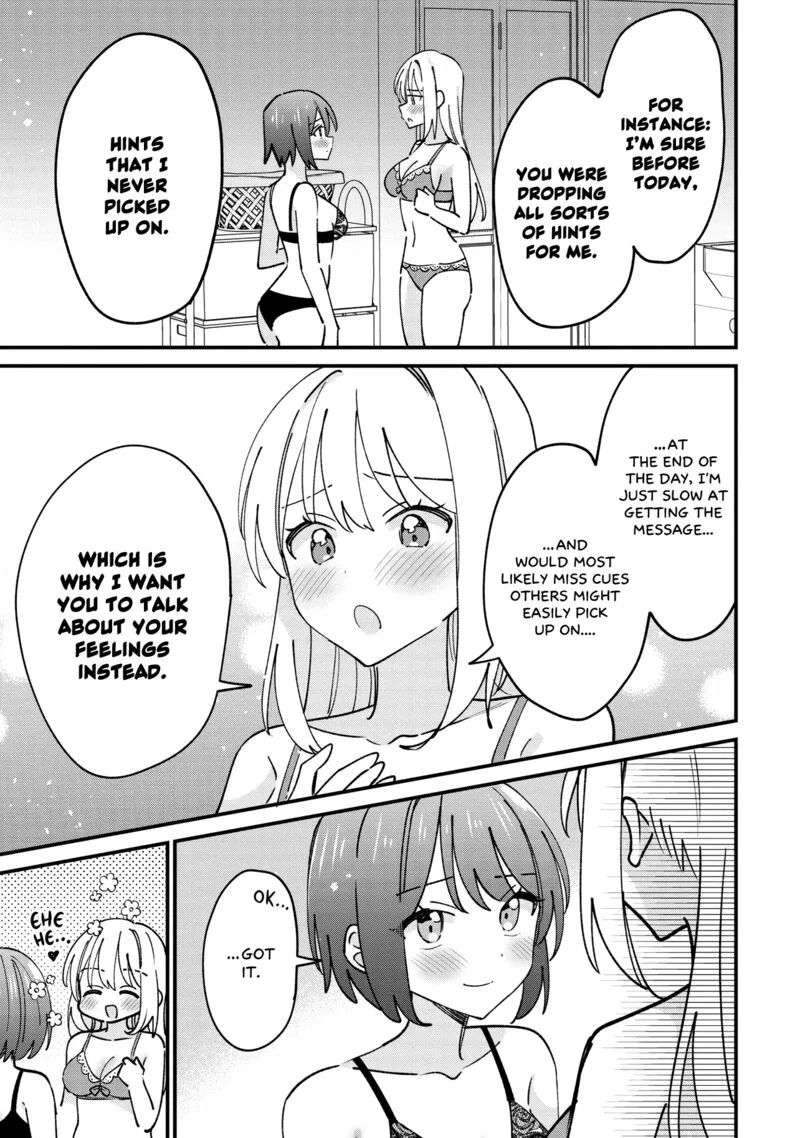 Kao dake yoi Classmate ga Yatara to Guigui Kuru Yuri no Hanashi Chapter 8.1 page 14