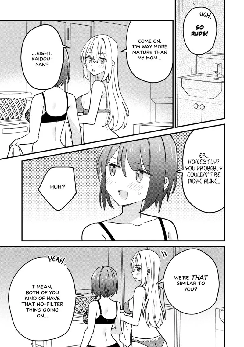 Kao dake yoi Classmate ga Yatara to Guigui Kuru Yuri no Hanashi Chapter 8.1 page 10