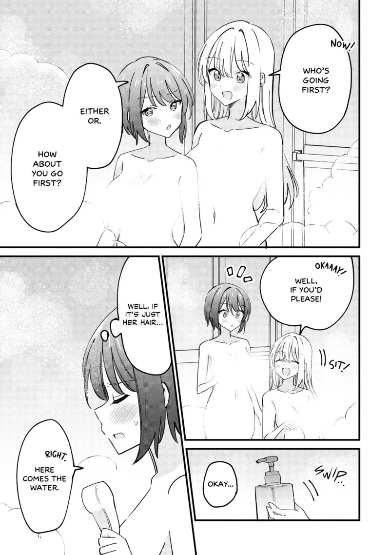 Kao dake yoi Classmate ga Yatara to Guigui Kuru Yuri no Hanashi Chapter 9 page 1