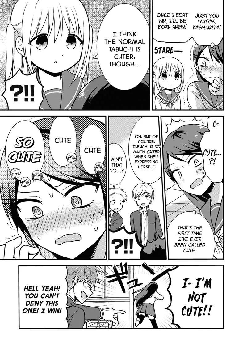 Kao ni denai Kashiwada-san to Kao ni deru Ota-kun Chapter 10 page 7