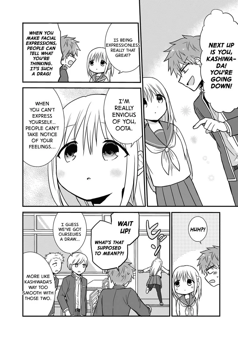Kao ni denai Kashiwada-san to Kao ni deru Ota-kun Chapter 10 page 8