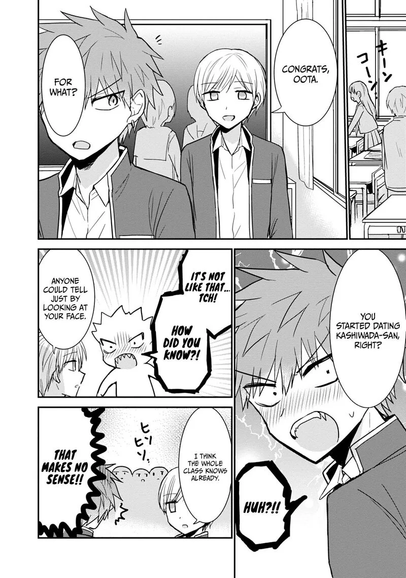 Kao ni denai Kashiwada-san to Kao ni deru Ota-kun Chapter 101 page 3