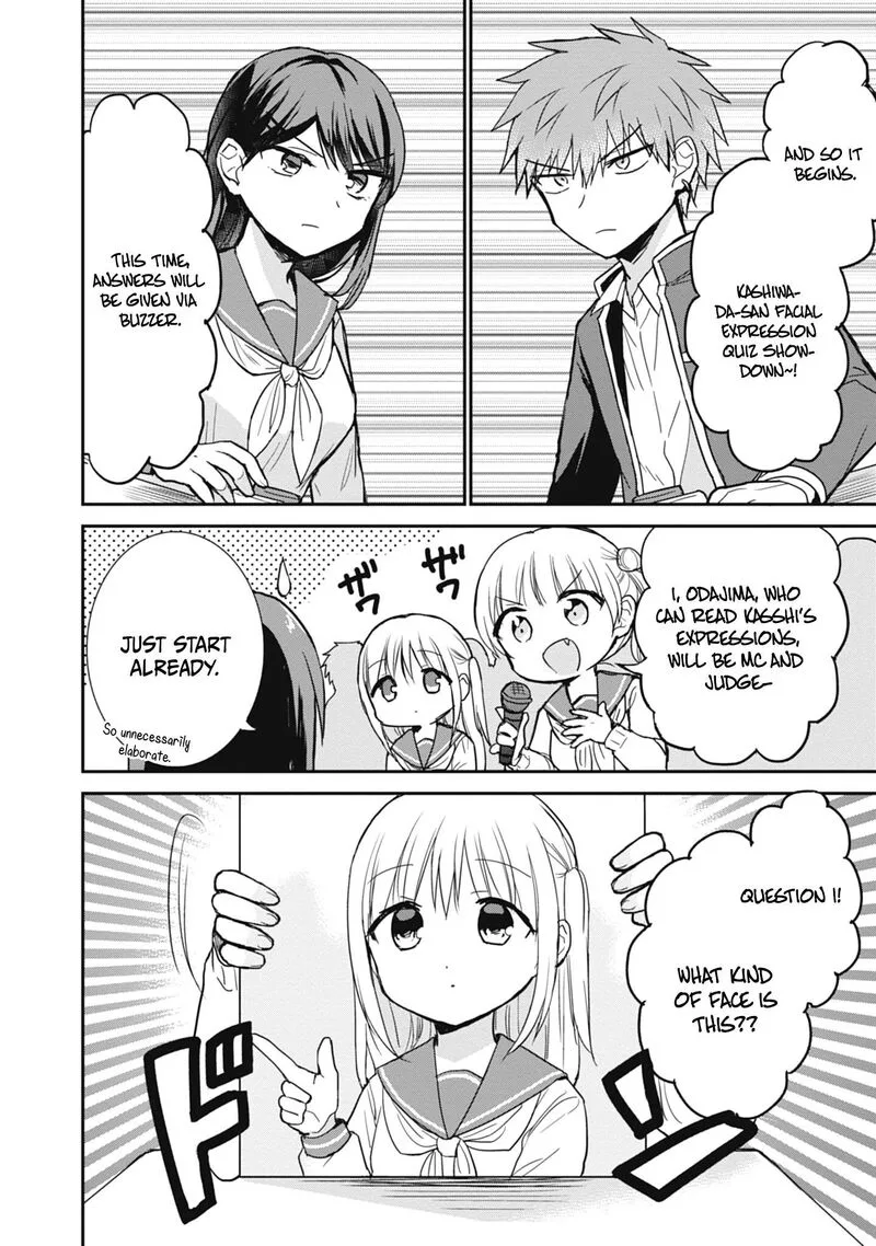 Kao ni denai Kashiwada-san to Kao ni deru Ota-kun Chapter 105 page 9