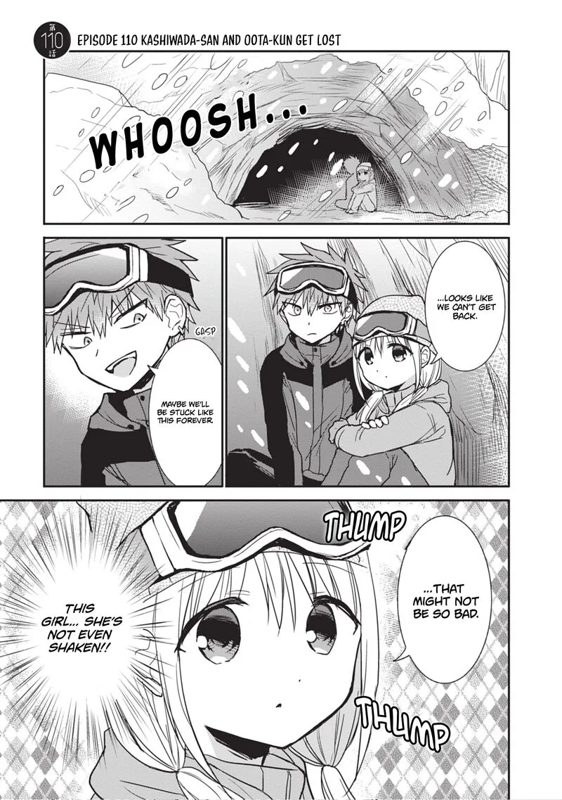 Kao ni denai Kashiwada-san to Kao ni deru Ota-kun Chapter 110 page 2