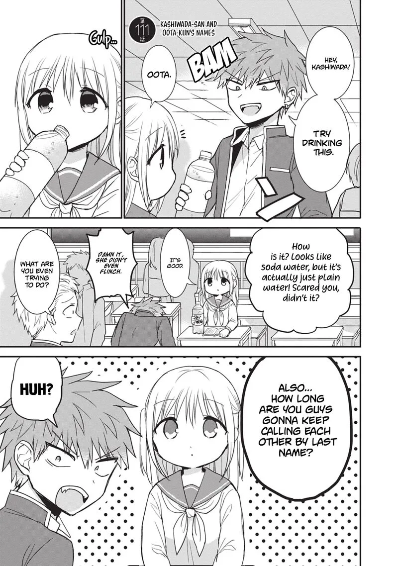 Kao ni denai Kashiwada-san to Kao ni deru Ota-kun Chapter 111 page 2