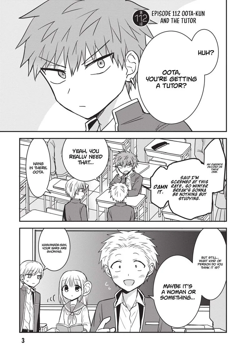 Kao ni denai Kashiwada-san to Kao ni deru Ota-kun Chapter 112 page 2