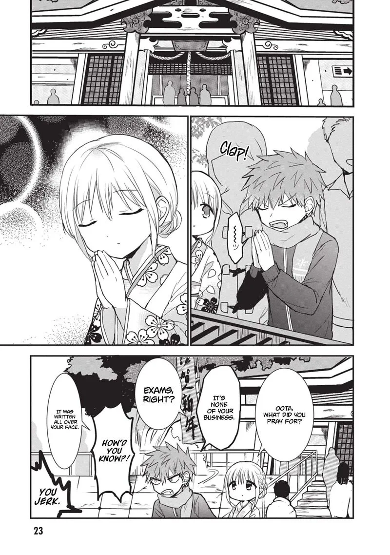 Kao ni denai Kashiwada-san to Kao ni deru Ota-kun Chapter 113 page 10
