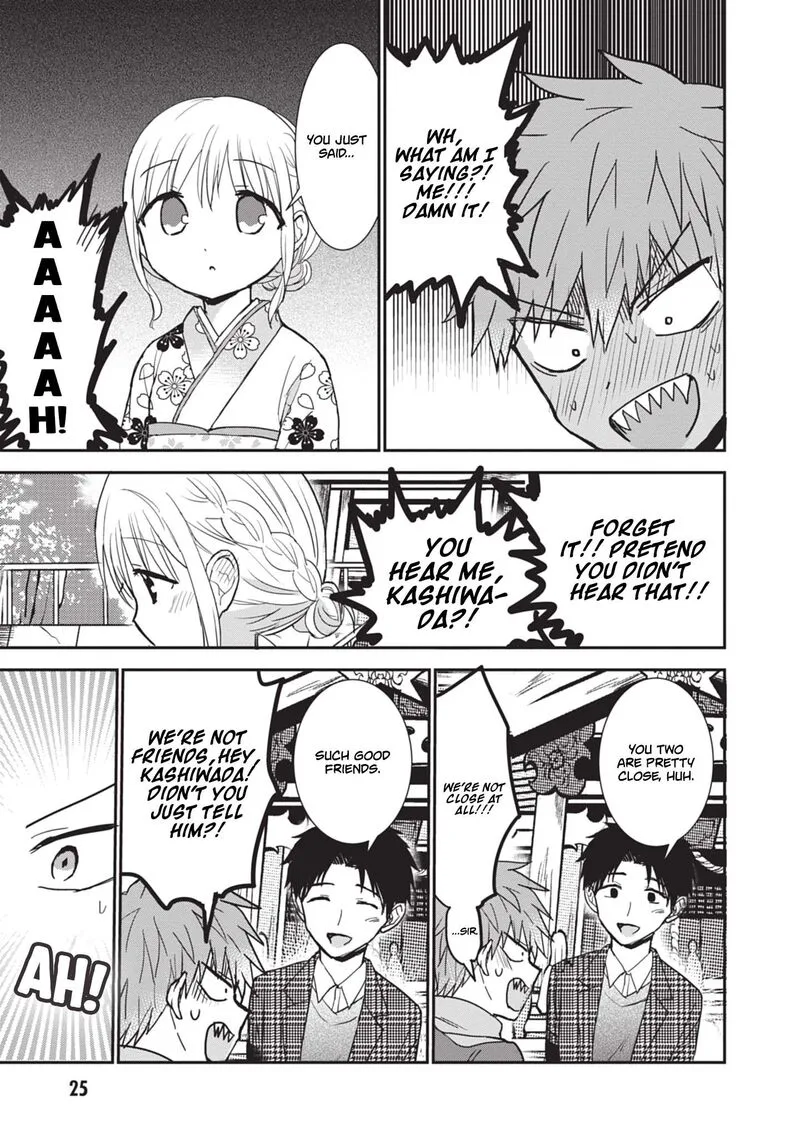 Kao ni denai Kashiwada-san to Kao ni deru Ota-kun Chapter 113 page 12