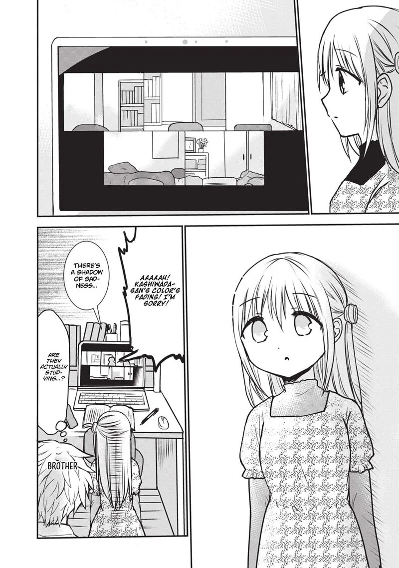 Kao ni denai Kashiwada-san to Kao ni deru Ota-kun Chapter 115 page 9