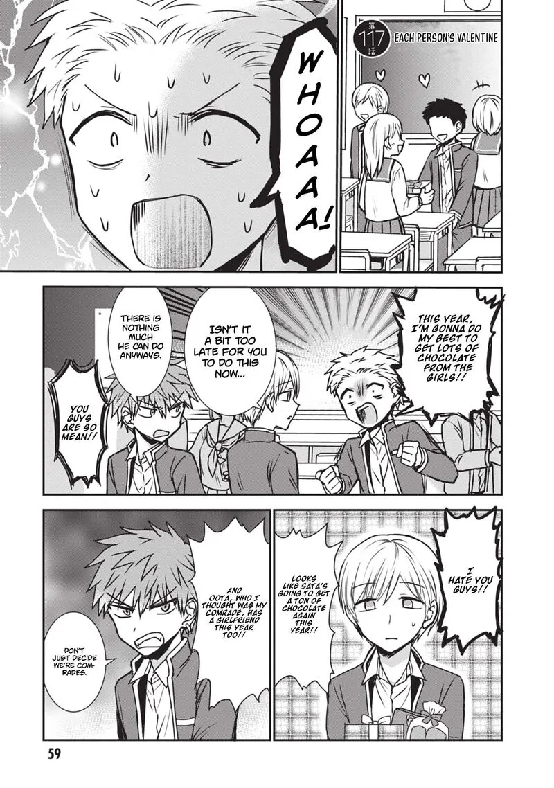 Kao ni denai Kashiwada-san to Kao ni deru Ota-kun Chapter 117 page 2