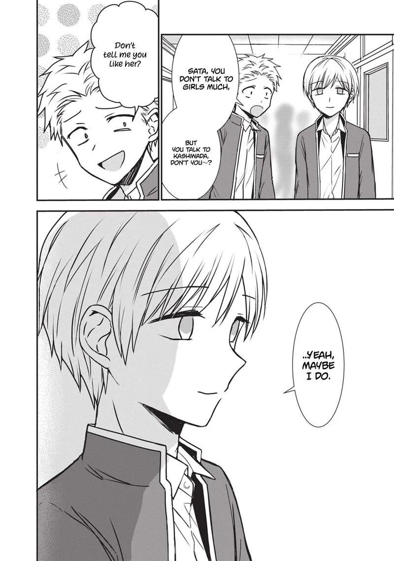 Kao ni denai Kashiwada-san to Kao ni deru Ota-kun Chapter 118 page 9
