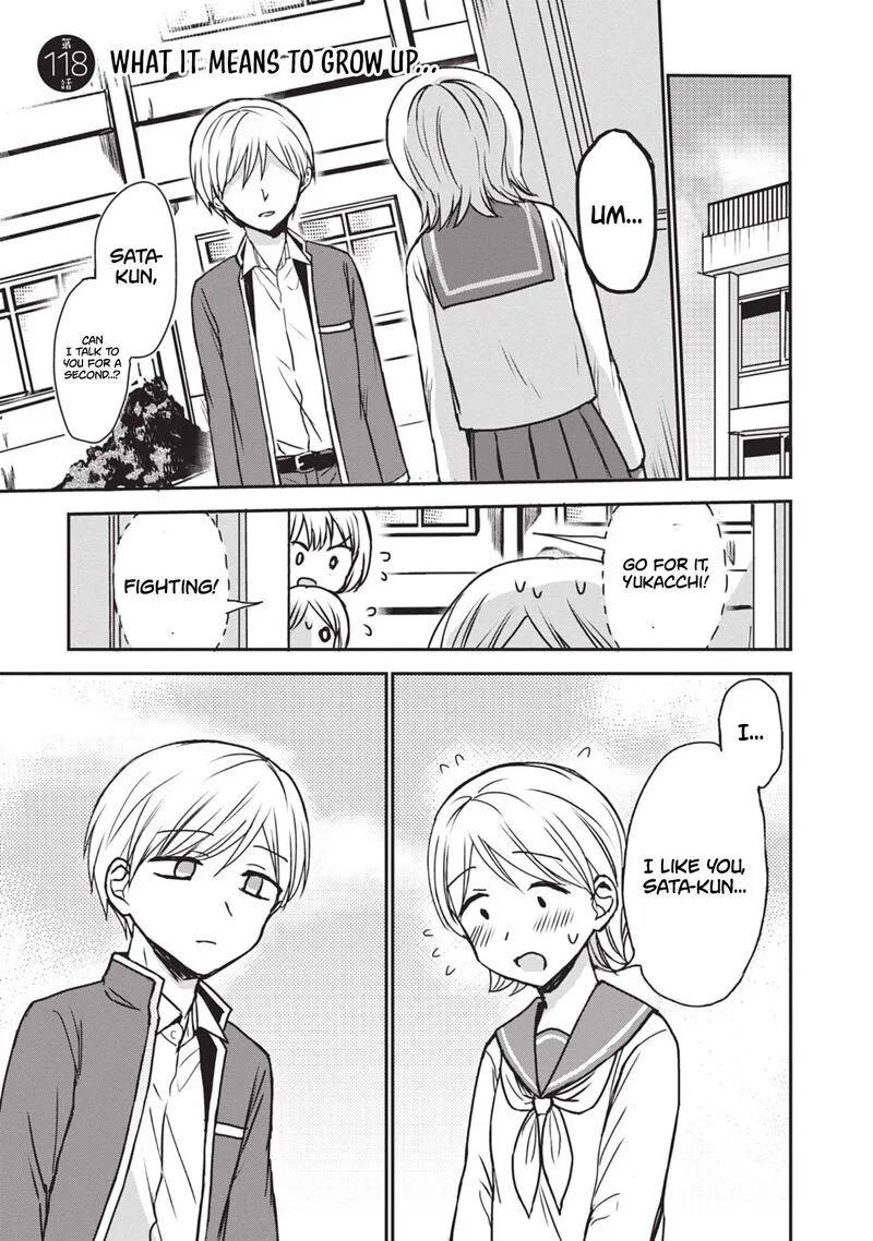 Kao ni denai Kashiwada-san to Kao ni deru Ota-kun Chapter 118 page 2