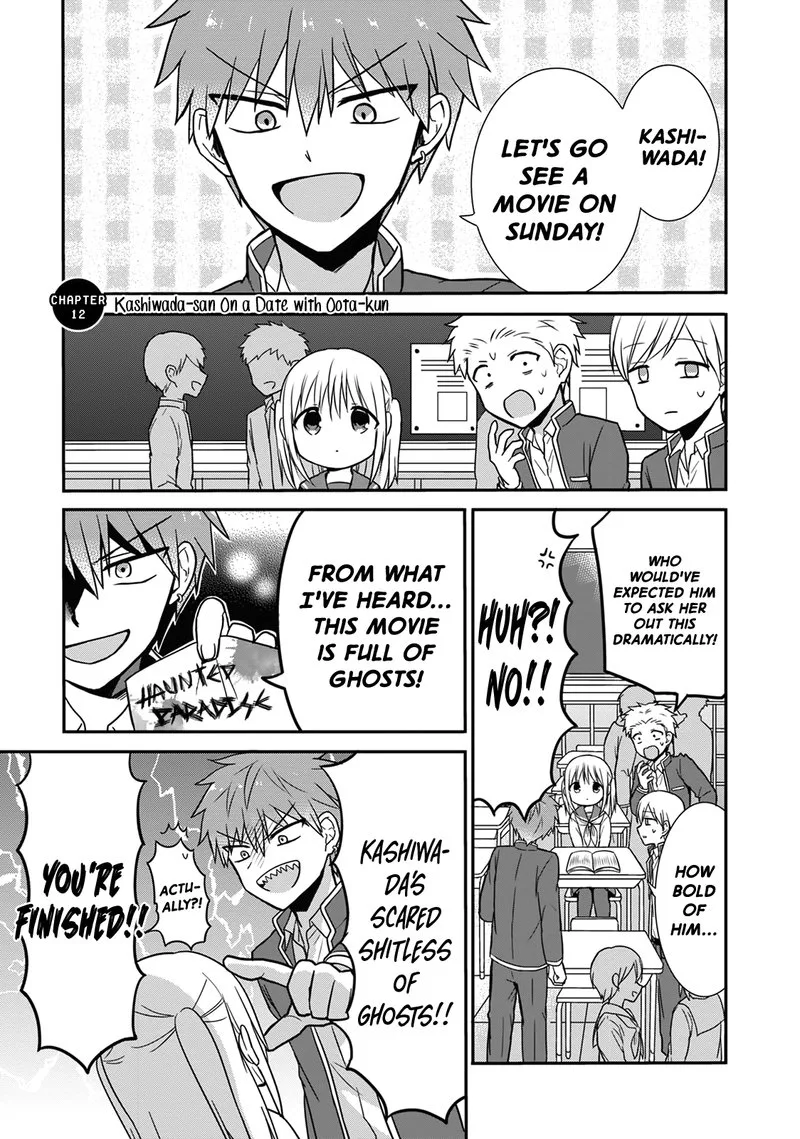 Kao ni denai Kashiwada-san to Kao ni deru Ota-kun Chapter 12 page 1
