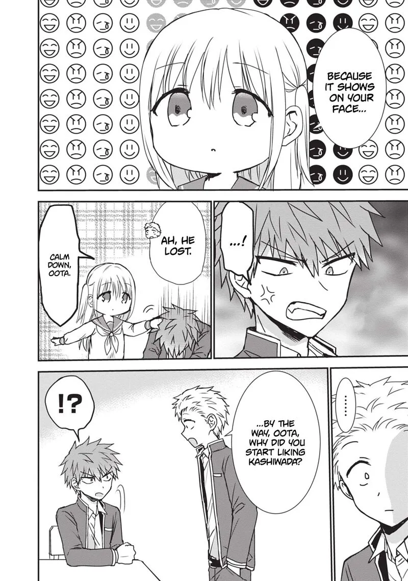 Kao ni denai Kashiwada-san to Kao ni deru Ota-kun Chapter 120 page 3
