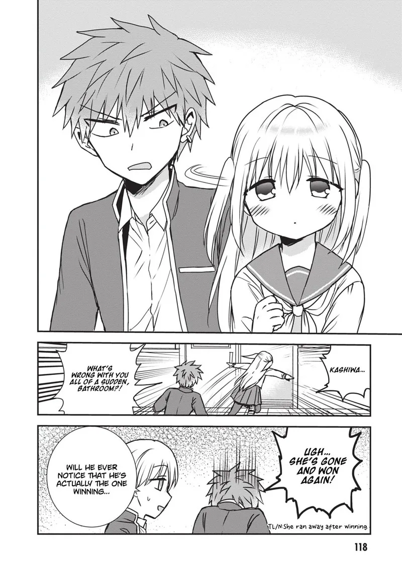 Kao ni denai Kashiwada-san to Kao ni deru Ota-kun Chapter 121 page 9