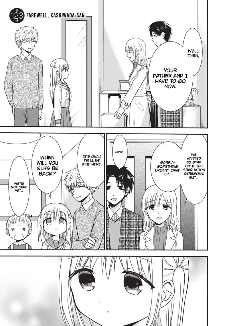 Kao ni denai Kashiwada-san to Kao ni deru Ota-kun Chapter 123 page 2