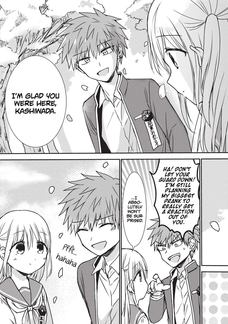 Kao ni denai Kashiwada-san to Kao ni deru Ota-kun Chapter 124 page 10