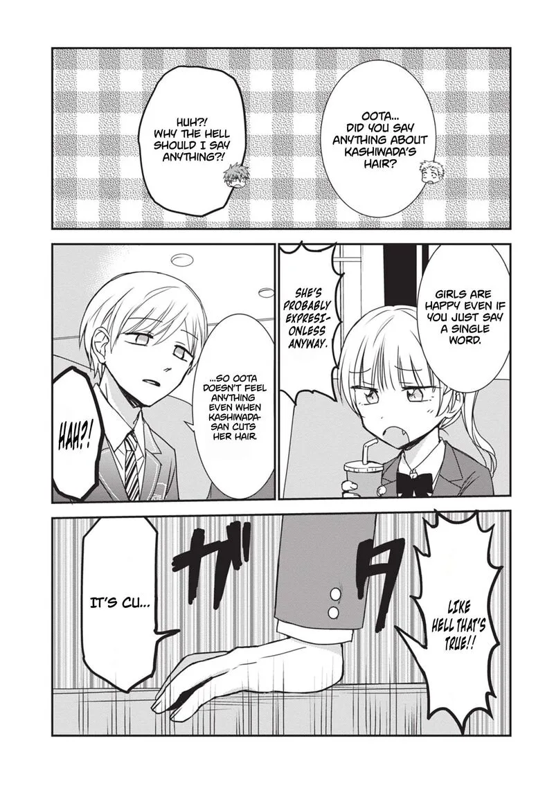 Kao ni denai Kashiwada-san to Kao ni deru Ota-kun Chapter 125.5 page 7