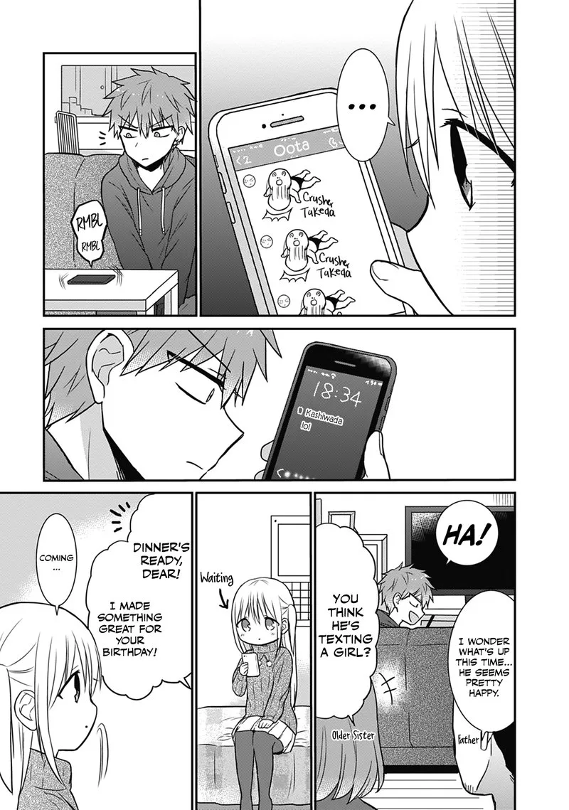 Kao ni denai Kashiwada-san to Kao ni deru Ota-kun Chapter 14 page 10