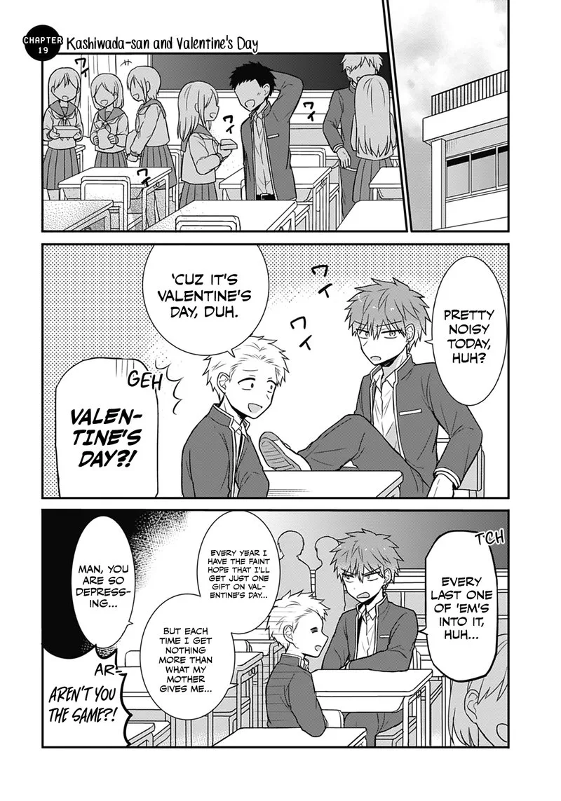Kao ni denai Kashiwada-san to Kao ni deru Ota-kun Chapter 19 page 1