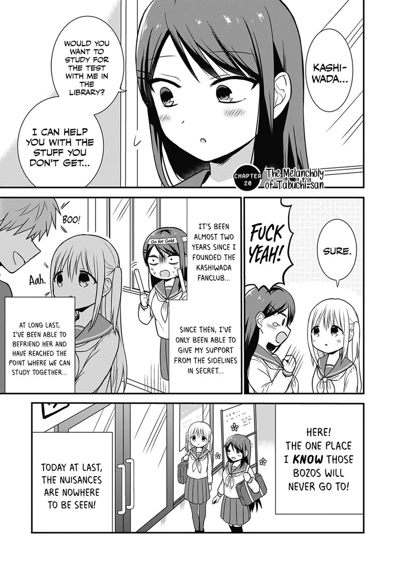 Kao ni denai Kashiwada-san to Kao ni deru Ota-kun Chapter 20 page 1