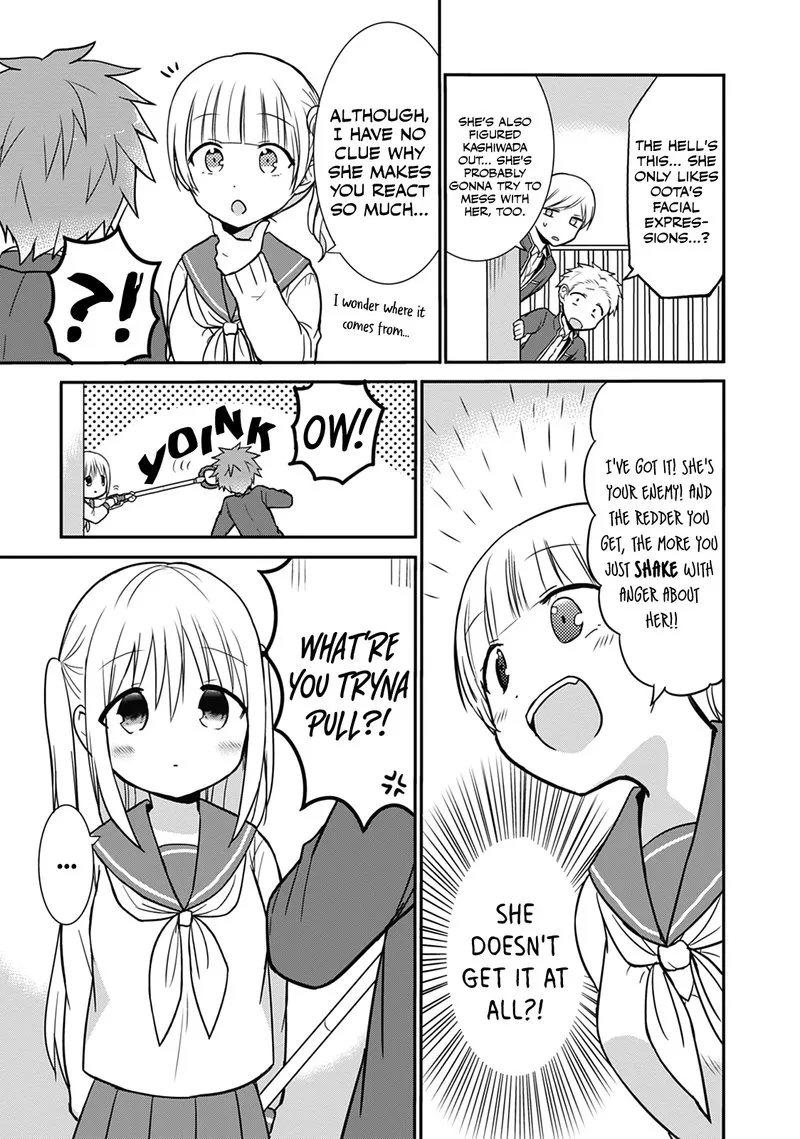 Kao ni denai Kashiwada-san to Kao ni deru Ota-kun Chapter 23 page 9