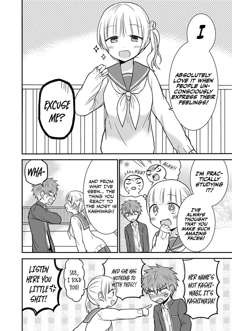 Kao ni denai Kashiwada-san to Kao ni deru Ota-kun Chapter 23 page 8