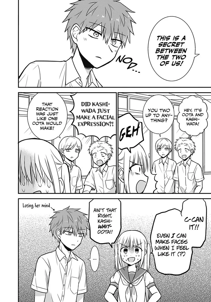 Kao ni denai Kashiwada-san to Kao ni deru Ota-kun Chapter 25.5 page 4