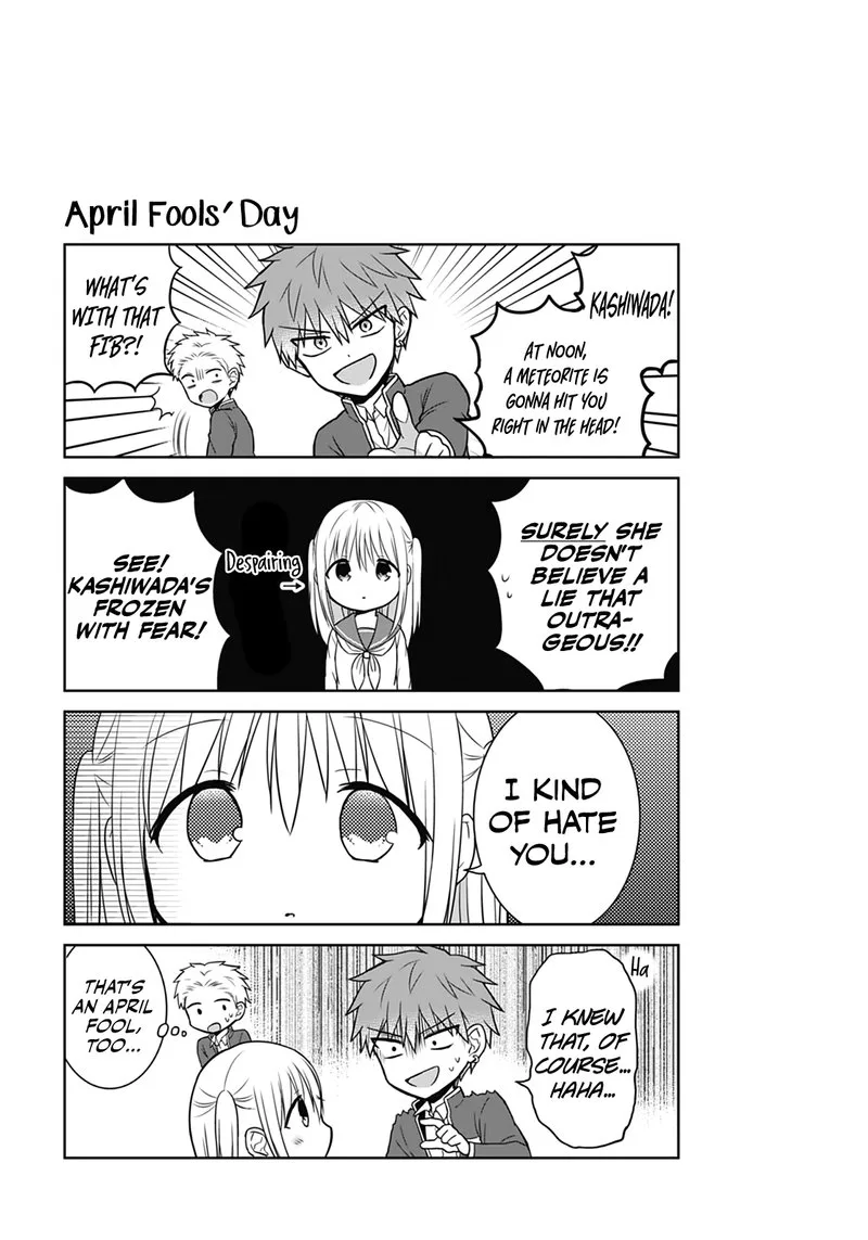 Kao ni denai Kashiwada-san to Kao ni deru Ota-kun Chapter 25 page 9