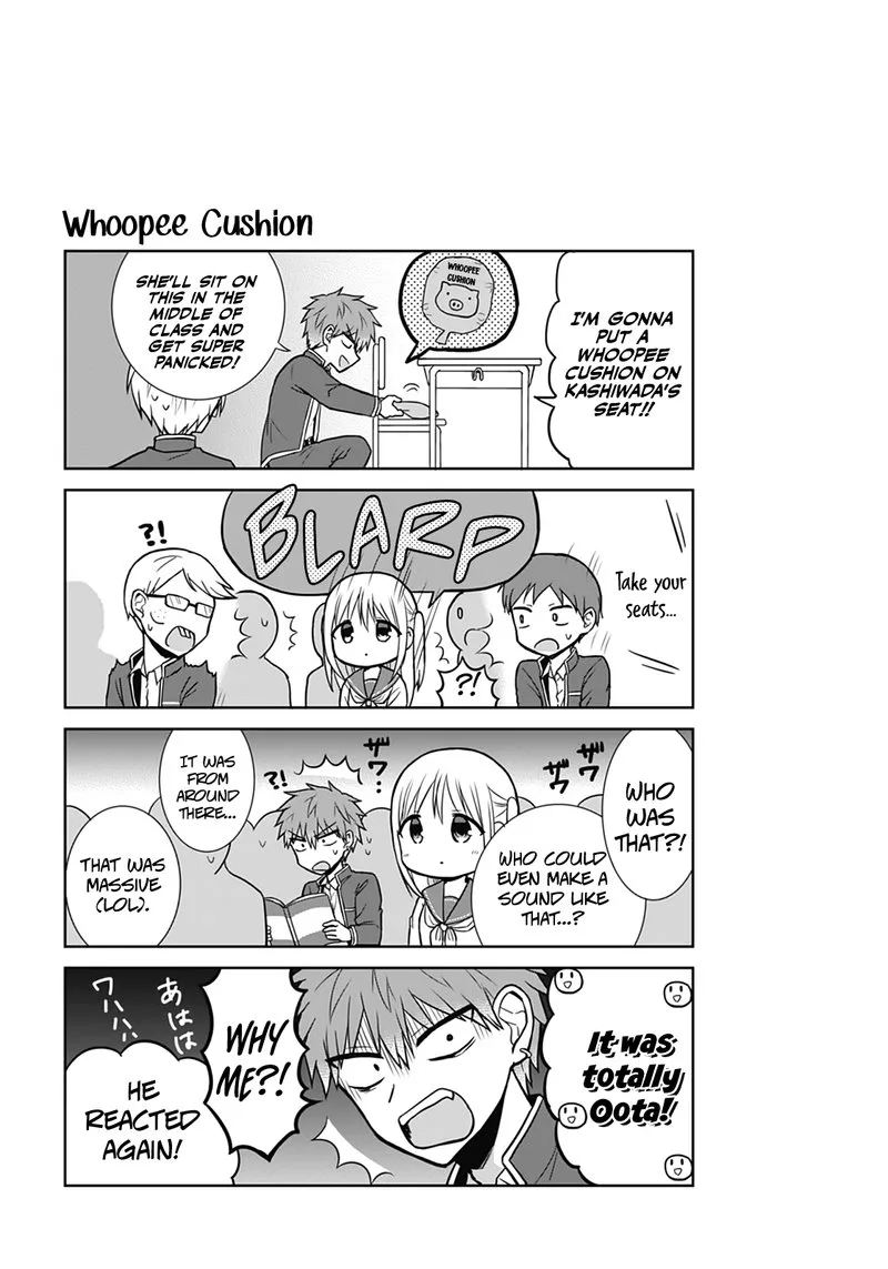Kao ni denai Kashiwada-san to Kao ni deru Ota-kun Chapter 26 page 12