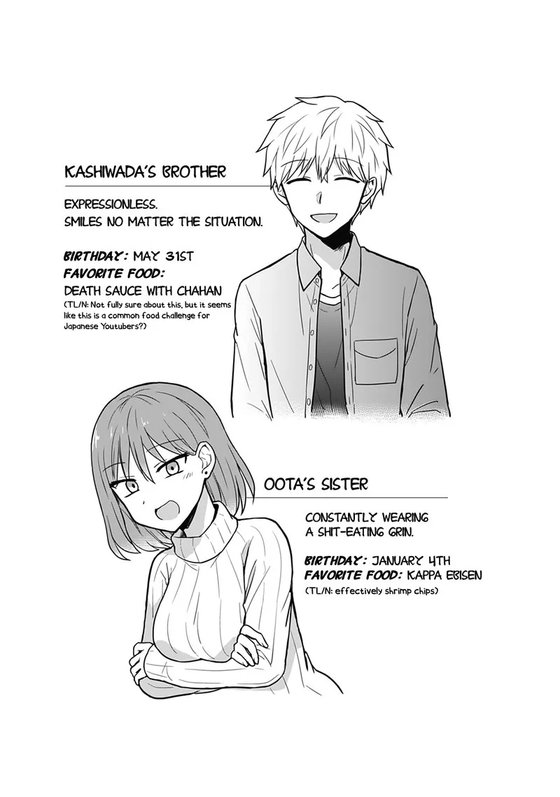 Kao ni denai Kashiwada-san to Kao ni deru Ota-kun Chapter 28 page 12