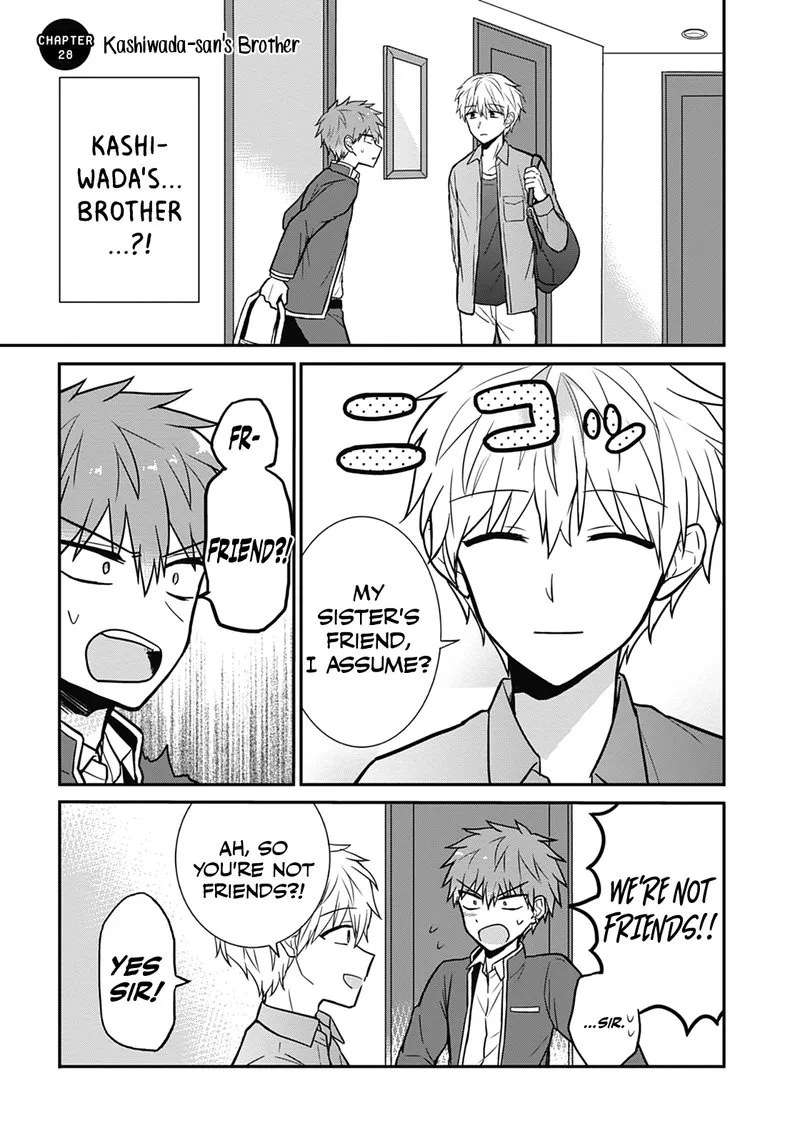 Kao ni denai Kashiwada-san to Kao ni deru Ota-kun Chapter 28 page 2