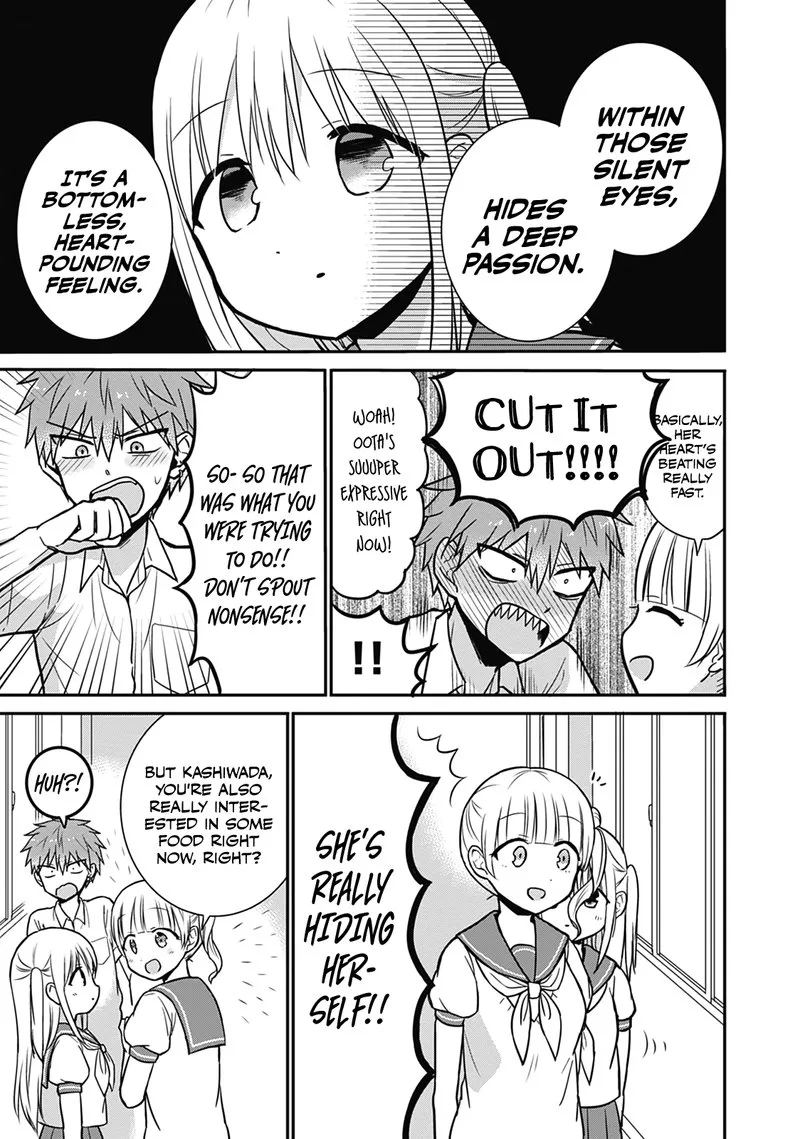 Kao ni denai Kashiwada-san to Kao ni deru Ota-kun Chapter 29 page 8