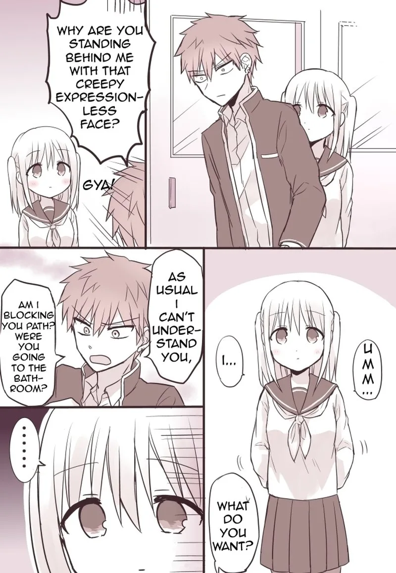 Kao ni denai Kashiwada-san to Kao ni deru Ota-kun Chapter 3.5 page 2