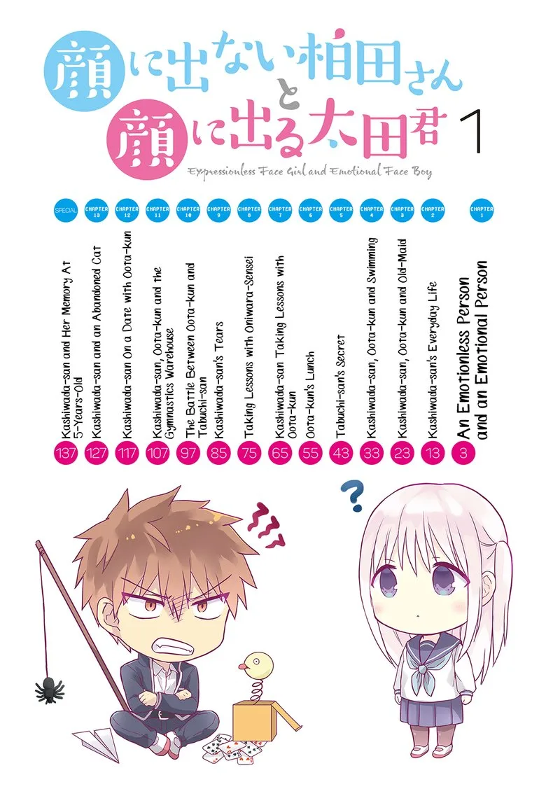 Kao ni denai Kashiwada-san to Kao ni deru Ota-kun Chapter 3 page 3
